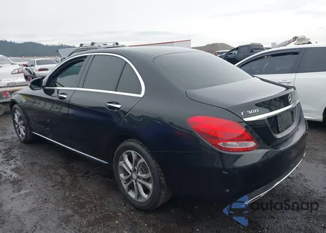 2016 Mercedes-Benz C 300 4Matic from USA, damaged, VIN 55SWF4KB6GU109247